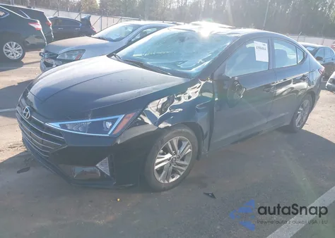 2019 Hyundai Elantra Value Edition из США, поврежденный, VIN KMHD84LF4KU775474